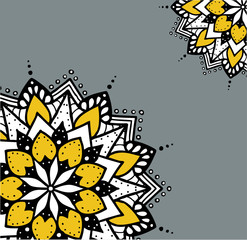 Hand drawn vector ornament 2.2