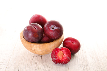 red plum