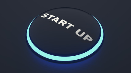 Fototapeta premium business button