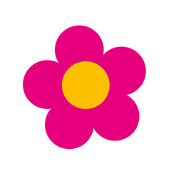 cute flower carden isolated icon vector illustration design