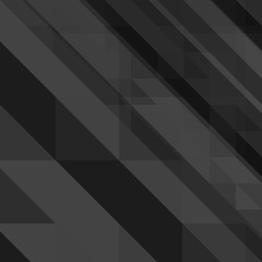 Obraz premium Abstract grey background from triangles. Vector geometric backdrop