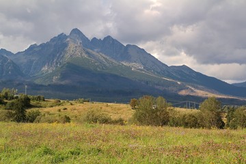 View of the High Tatras Mountains, Slovakia