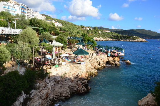 kaş, ville coti&egrave;re de Turquie