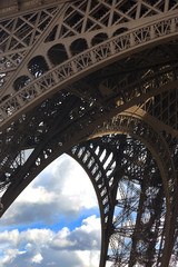 Fototapeta na wymiar Eiffel Tower, Paris, France