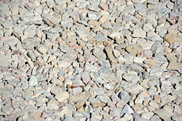 Gravel as background