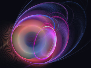 Abstract fractal background