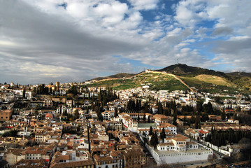 Obraz premium Paisaje del Albaicin