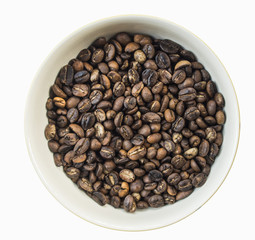 Coffee Bean Roast in white background