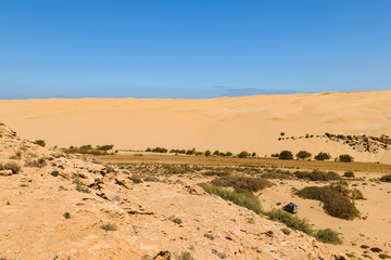 Car in Oued Aoreora, Morocco