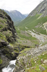 View in Trollstigen, Norway 2013