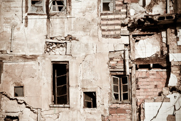 House in ruins