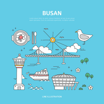 Busan Line Layer Set