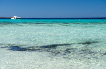 Fototapeta premium Beautiful turquoise sea water
