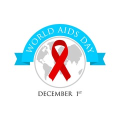 World Aids day. Aids awareness campaign poster - 139770773