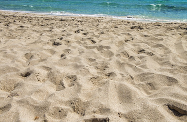 Beautiful sandy beach