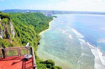 Obraz premium resort in guam