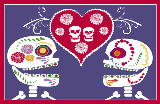mexican skulls