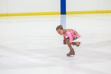Young figure skater