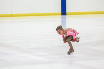 Young figure skater