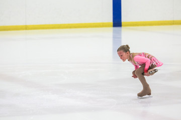 Young figure skater