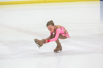 Young figure skater