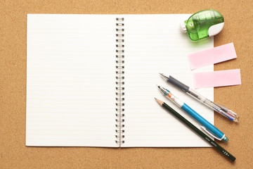 文房具　俯瞰イメージ