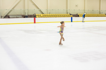 Young figure skater