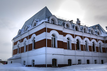 Non-state educational institution - the Orthodox Gymnasium named after St. Seraphim of Sarov. The town of Berdsk in Novosibirsk oblast, Siberia, Russia