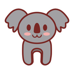 cartoon koala animal image vector illustration eps 10