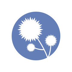 flower floral natural icon vector illusration eps 10