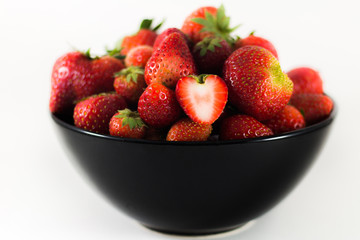 Strawberry isolated on white background