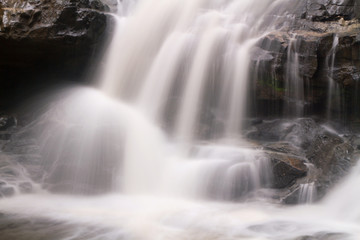 Fototapeta na wymiar Close up waterfall for background