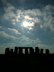 Stonehenge in Silhouette