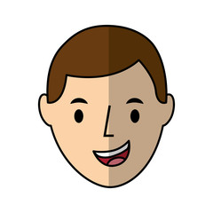 Fototapeta premium young man avatar character vector illustration design