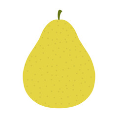 pear sweet fruit icon vector illustration eps 10