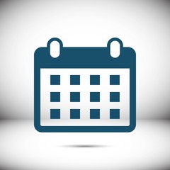 calendar icon stock vector illustration flat design