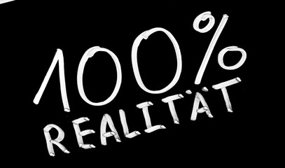 100% Realität