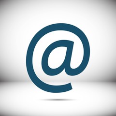 Fototapeta premium email icon stock vector illustration flat design