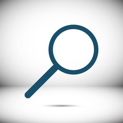 search icon stock vector illustration flat design