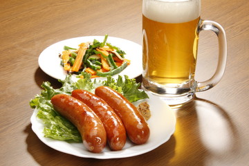 フランクフルトとビール