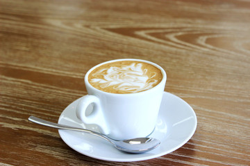 Cup of cappuccino