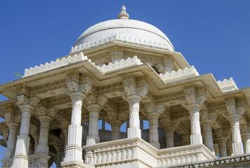 memorable construction a monument in the form of a dome and the temple 