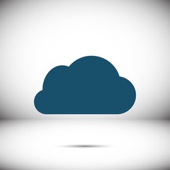 cloud icon stock vector illustration flat design