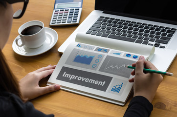 Fototapeta na wymiar Improvement Form Personnel Details Summary Business Venture