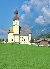 Urlaubsort Going am Wilden Kaiser in Tirol,Alpen,Österreich