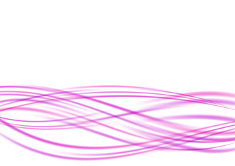 envelop soft deep lilac purple swoosh wave floating