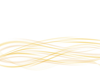 smooth soft orange swoosh moving waves background