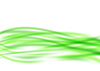 abstract fresh green swoosh wave smooth floating
