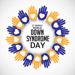 world down syndrome day.