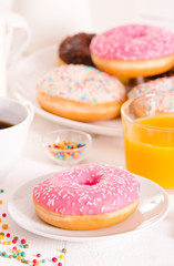 American donuts. 